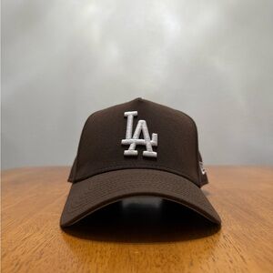 Brown LA Dodgers Hat